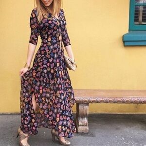 ANTHROPOLOGIE HD in Paris Varina Maxi Dress